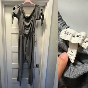 Derek Heart Women's Grey Jumpsuit